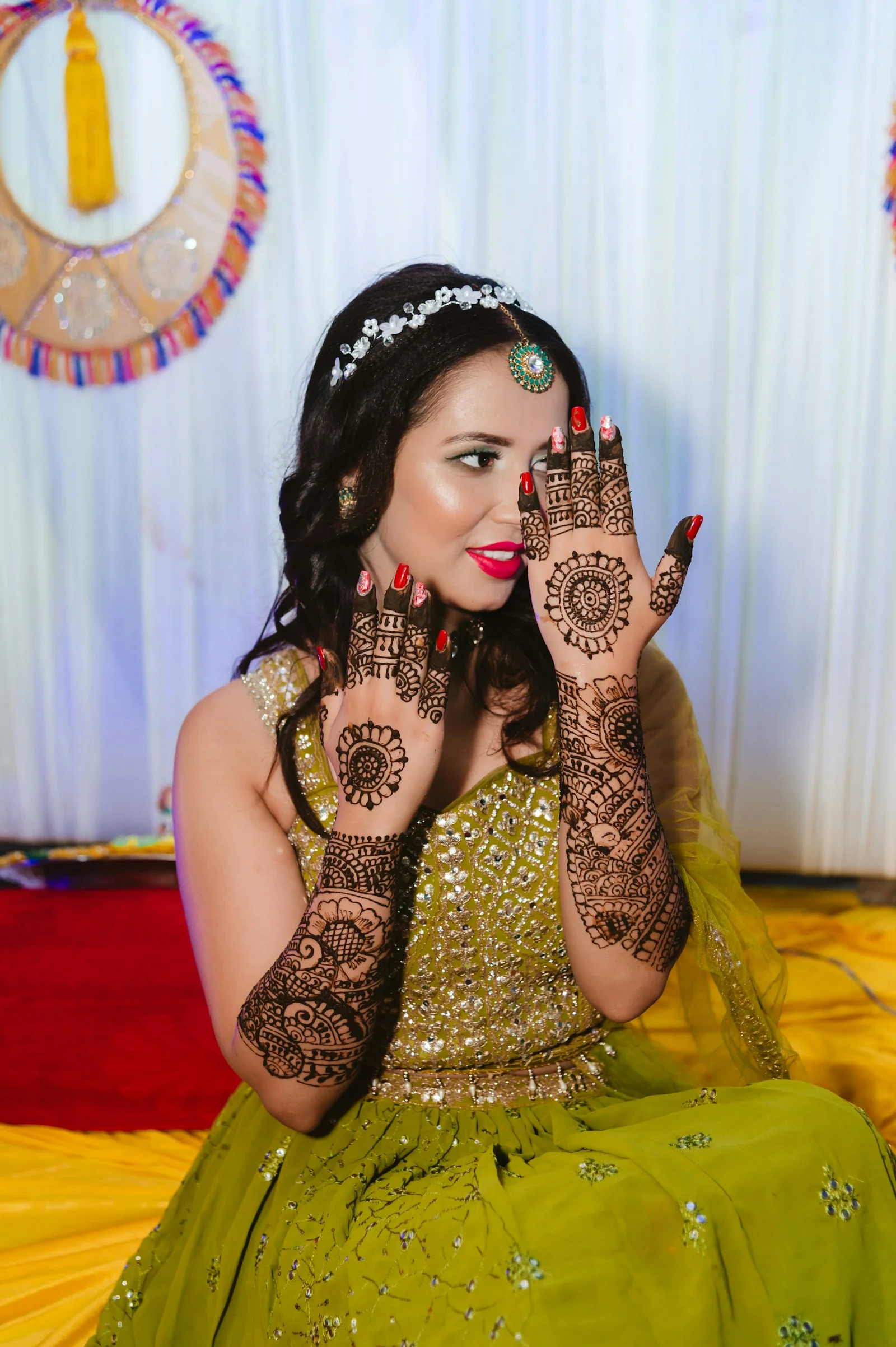 Mehndi outfits